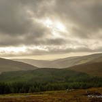 Looking down the Wicklow Gap..