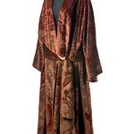 Velvet evening coat