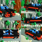 1966 Batmobile scale 1/43 1st and 2d version