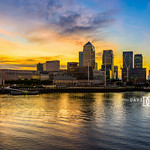 "Sunrise" Canary Wharf, London, UK
