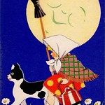 vintage Swedish Easter postcard