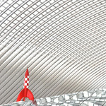 Quand Tintin rencontre Calatrava