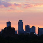 Skyline sunset