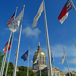 Georgia State Capitol from Liberty Plaza