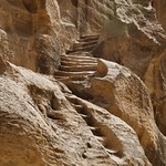 Carved Stairway in Little Petra