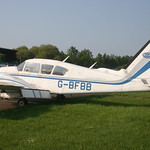 G-BFBB PA-23 Elstree 01.05.11