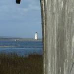 View to Cockspur lighthouse..