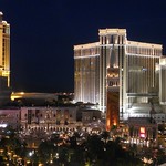 Venetian and Palazzo hotels, The Strip, Las Vegas