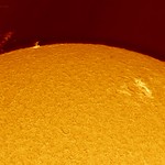 Prominences on today's Sun