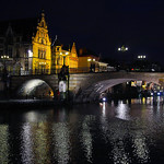 The colorful in Guent, Belgium.