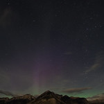 Aurora Over Lake Minnewanka
