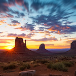 Monument Valley Dawn