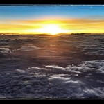 Sunrise over South America