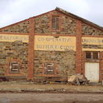 Orroroo. The old SA Farmers Union Butter Factory. Built 1921. Closed 1970s. First butter factory in Orroroo was in 1907 the Walloway Butter Factory.