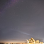 The Milky Way and The Sydney Opera House