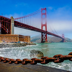 Golden Gate Bridge at Fort Point