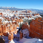 looking out over bryce canyon