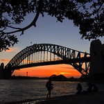 #sunset over #Sydney #harbour and the #sydneyharbourbridge and @matthewmead. We live in one of the most #beautiful cities in the #world. Get out more and #explore your own city it could have many #hidden #secrets. #aphotographerslife #awtravel #destinati