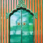 The art of being wise is the art of knowing what to overlook.&mdash;William James @ Beihai Park(北海公园) / Chinese door PC: @stefaniroshinta Selected by: @jeanne.s96