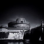 Perspective: Castel Sant'Angelo in B&W