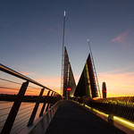 Twin Sails Bridge, Poole Dorset