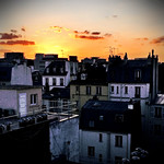 Sunset Over Paris
