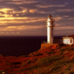 Last ray of sunlight