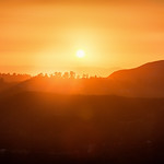 Hollywood Hills Sunset