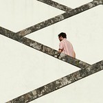 Climbing up the wall