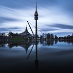 Blue Hour in Olympic Park, Munich / Germany