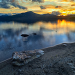 Atardecer en Lago Maihue - Rupumeica Bajo (Norpatagonia Chile)