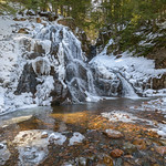Spring Snows At Wentworth Valley Falls