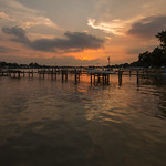 A July Sunset in Maryland