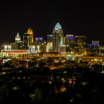 Cincinnati Night Skyline