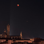 Siena & lunar eclipse