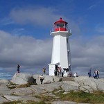 Lighthouse & Post office at Peggy's Cove Nova Scotia (REJECTED by Music,I'd Like to Teach the World to Sing.)
