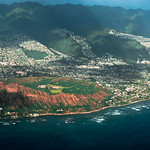 Hawaii USA - Oahu Island. Honululu. A Historical Look at Diamond Head Crater. (Extinct Volcano)