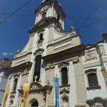 Graz, Styria, state of Austria (Stadtpfarrkirche zum Heiligen Blut, la chiesa parrocchiale al Sangue Santo, la iglesia parroquial a la Sangre Santa, l&rsquo;&eacute;glise paroissiale au Saint-Sang, parish church to the Holy Blood), Herrengasse