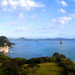 Cathedral Cove Panorama from New Zealand