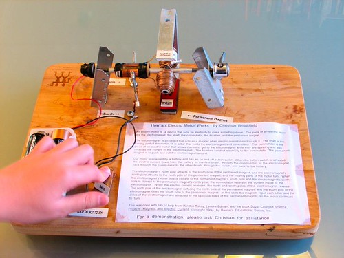 Science Fair Electric Motor