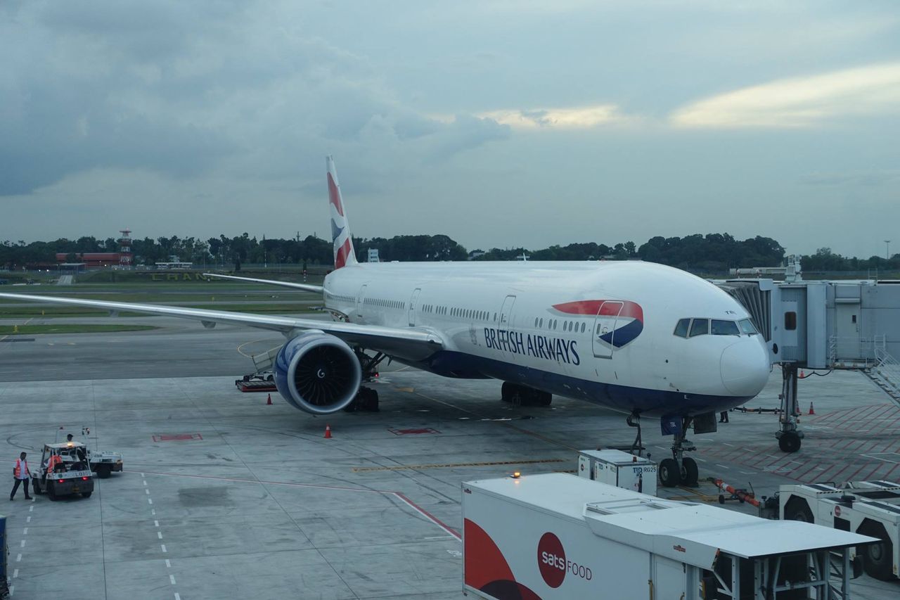 Review of British Airways flight from Singapore to Sydney in Economy