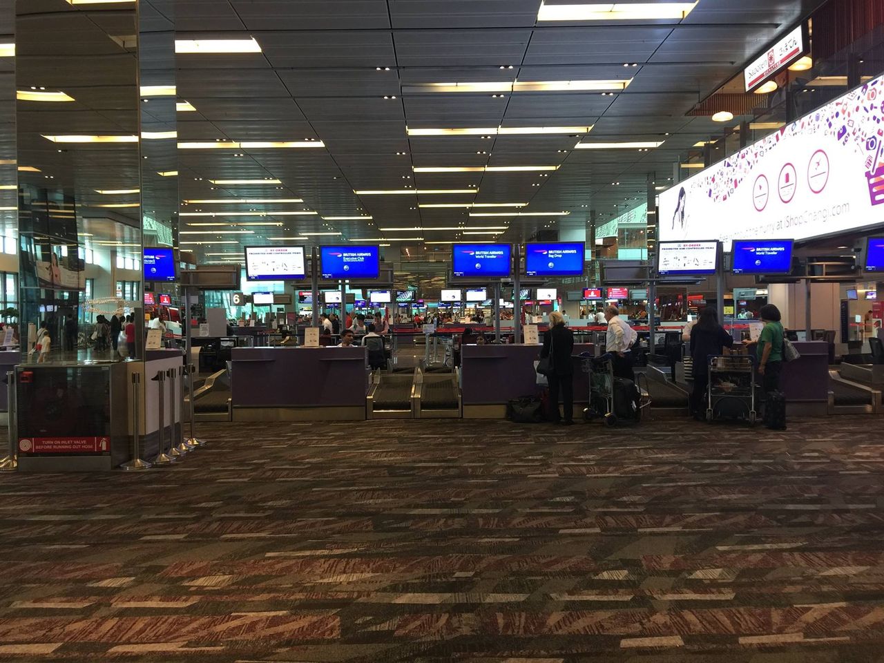 Review of British Airways flight from Singapore to Sydney in Economy