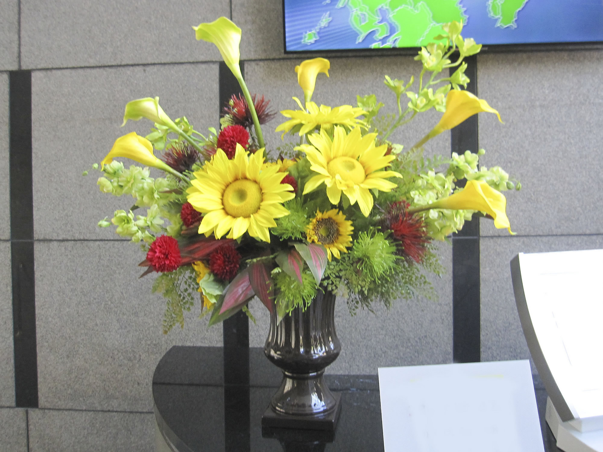 Corporate and Event Flowers for Lisburn Floral Unique Floral Unique