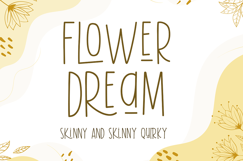 Flower Dream Font FREE Download & Similar Fonts FontGet