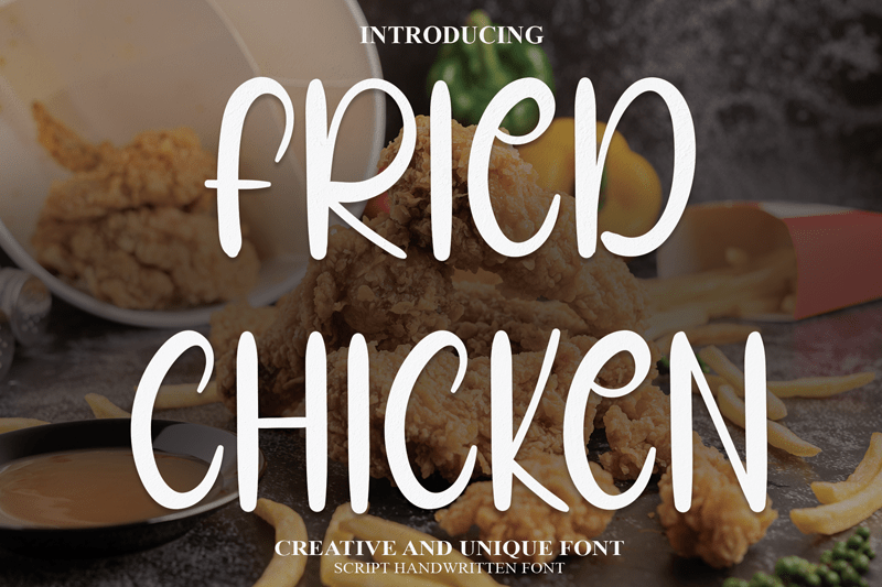 Fried Chicken Font FREE Download & Similar Fonts FontGet