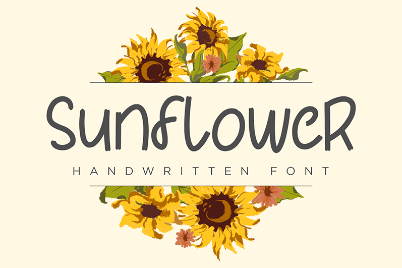 Sunflower Font FREE Download & Similar Fonts FontGet