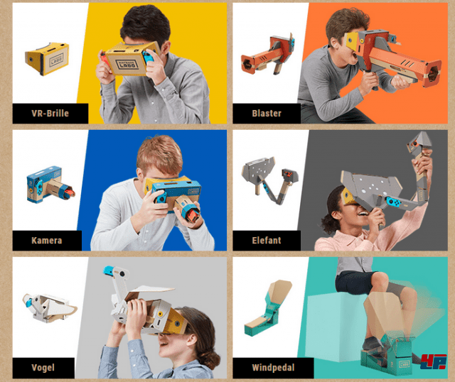 Nintendo Labo ToyCon 04 VRSet Überblick über das ToyConSet und