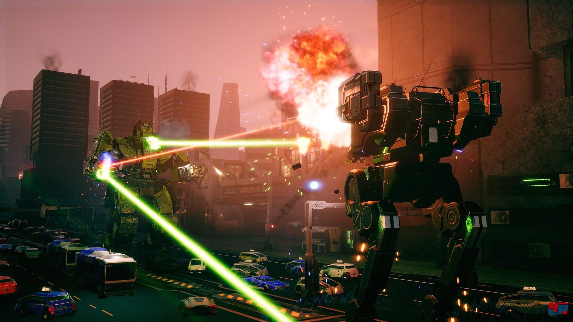 BattleTech Urban Warfare Explosive Stadtkämpfe und elektronische