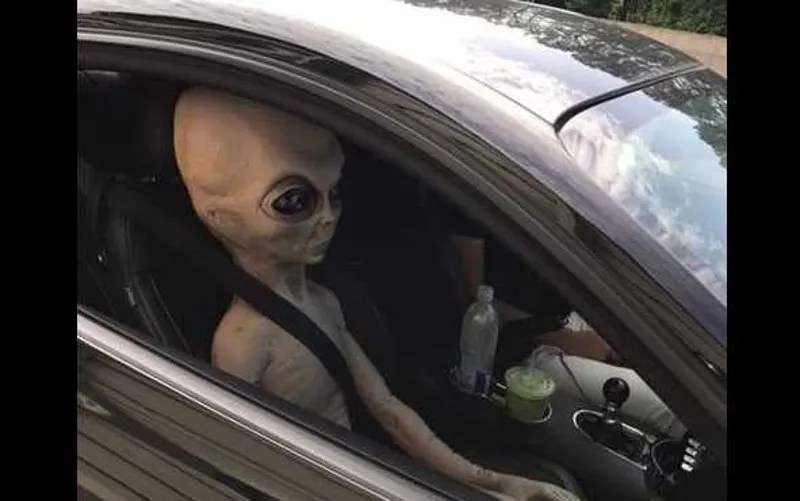 Alien pulled over in police say Fox News