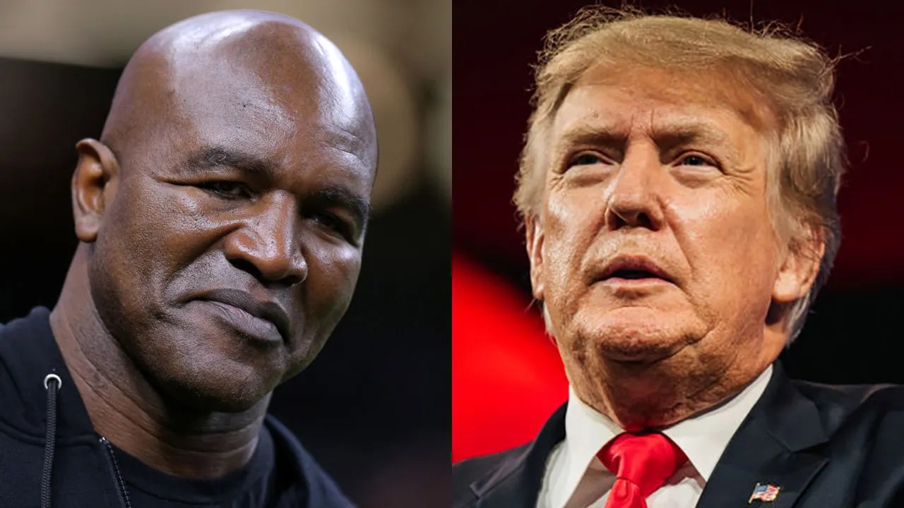 Trump, Don Jr. to provide commentary for Evander Holyfield return to